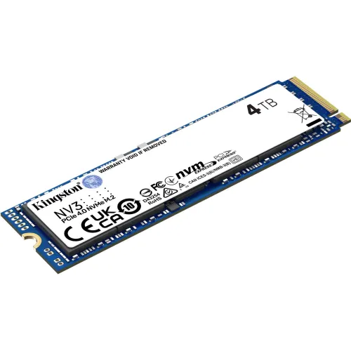 Накопитель SSD Kingston PCIe 4.0 x4 4TB SNV3S/4000G NV3 M.2 2280