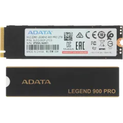 Накопитель SSD A-Data PCIe 4.0 x4 2TB SLEG-900P-2TCS Legend 900 Pro M.2 2280