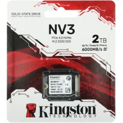 Накопитель SSD Kingston PCIe 4.0 x4 2000GB SNV3SM3/2T0 NV3 M.2 2230