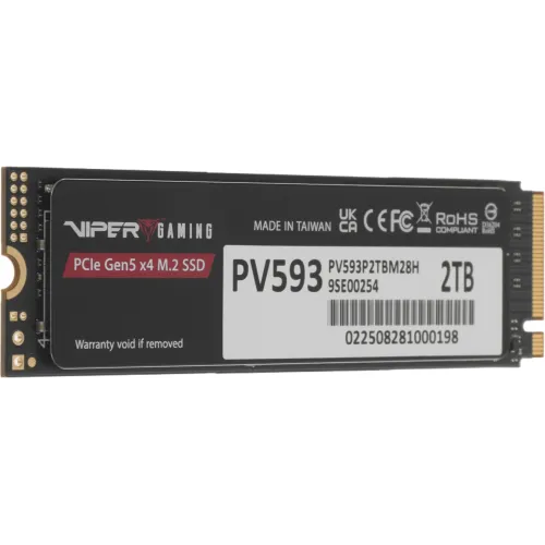 Накопитель SSD Patriot PCIe 5.0 x4 2TB PV593P2TBM28H Viper VP593 M.2 2280