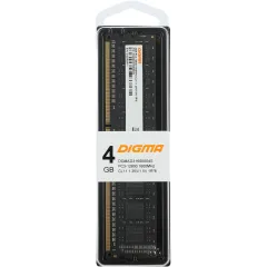 Память DDR3 4GB 1600MHz Digma DGMAD31600004S RTL PC3-12800 CL11 DIMM 240-pin 1.35В single rank Ret