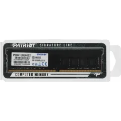 Память DDR4 16GB 2666MHz Patriot PSD416G26662 Signature RTL PC4-21300 CL19 DIMM 288-pin 1.2В single rank Ret