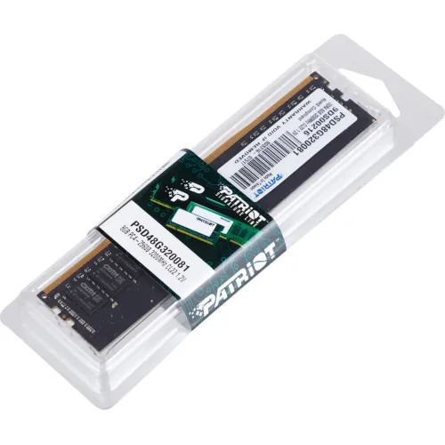 Память DDR4 8Gb 3200MHz Patriot PSD48G320081 Signature RTL Gaming PC4-25600 CL22 DIMM 288-pin 1.2В single rank Ret