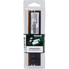Память DDR4 8Gb 3200MHz Patriot PSD48G320081 Signature RTL Gaming PC4-25600 CL22 DIMM 288-pin 1.2В single rank Ret