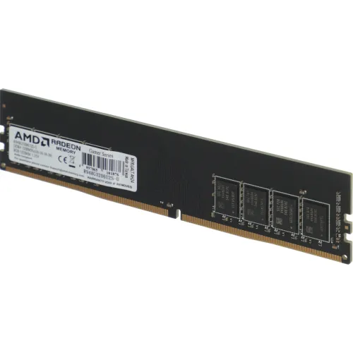 Память DDR4 8Gb 3200MHz AMD R948G3206U2S-U Radeon R9 Gamer Series RTL Gaming PC4-25600 CL16 DIMM 288-pin 1.35В Ret