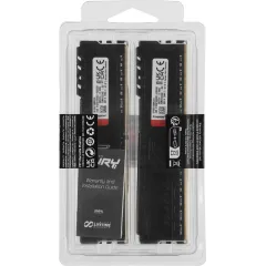 Память DDR4 2x32Gb 3600MHz Kingston KF436C18BBK2/64 Fury Beast Black RTL Gaming PC4-28800 CL18 DIMM 288-pin 1.35В dual rank с радиатором Ret