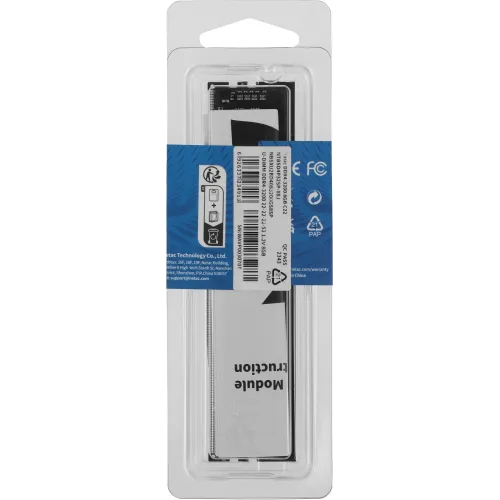 Память DDR4 8GB 3200MHz Netac NTBSD4P32SP-08J Basic RTL PC4-25600 CL22 DIMM 288-pin 1.2В single rank Ret