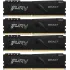 Память DDR4 4x32GB 3200MHz Kingston KF432C16BBK4/128 Fury Beast Black RTL Gaming PC4-25600 CL16 DIMM 288-pin 1.35В dual rank с радиатором Ret