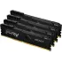 Память DDR4 4x32GB 3200MHz Kingston KF432C16BBK4/128 Fury Beast Black RTL Gaming PC4-25600 CL16 DIMM 288-pin 1.35В dual rank с радиатором Ret