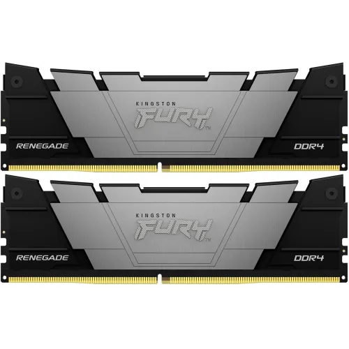 Память DDR4 2x32GB 3200MHz Kingston KF432C16RB2K2/64 Fury Renegade Black RTL Gaming PC4-25600 CL16 DIMM 288-pin 1.35В dual rank с радиатором Ret