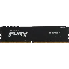 Память DDR4 4x8GB 3600MHz Kingston KF436C17BBK4/32 Fury Beast Black RTL Gaming PC4-28800 CL17 DIMM 288-pin 1.35В kit single rank с радиатором Ret