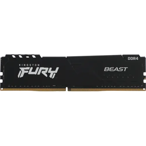 Память DDR4 4x8GB 3600MHz Kingston KF436C17BBK4/32 Fury Beast Black RTL Gaming PC4-28800 CL17 DIMM 288-pin 1.35В kit single rank с радиатором Ret