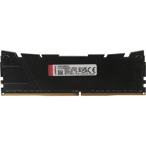 Память DDR4 2x8GB 3200MHz Kingston KF432C16RB2K2/16 Fury Renegade Black RTL Gaming PC4-25600 CL16 DIMM 288-pin 1.35В kit dual rank с радиатором Ret