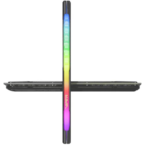 Память DDR4 2x32GB 3600MHz Patriot PVSR464G360C0K Viper Steel RGB RTL Gaming PC4-28800 CL20 DIMM 288-pin 1.35В dual rank с радиатором Ret