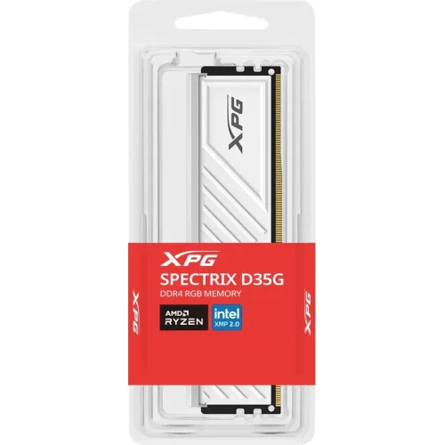 Память DDR4 16GB 3200MHz A-Data AX4U320016G16A-SWHD35G XPG Spectrix D35G RGB RTL Gaming PC4-25600 CL16 DIMM 288-pin 1.35В dual rank с радиатором Ret