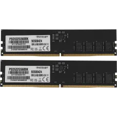 Память DDR5 2x16Gb 5600MHz Patriot PSD532G5600K Signature RTL PC5-44800 CL46 DIMM 288-pin 1.1В Ret