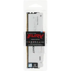 Память DDR5 16GB 5200MHz Kingston KF552C40BWA-16 Fury Beast RGB RTL Gaming PC5-41600 CL40 DIMM 288-pin 1.25В single rank с радиатором Ret