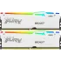 Память DDR5 2x32GB 6000MHz Kingston KF560C36BWEAK2-64 Fury Beast White Expo RGB RTL Gaming PC5-48000 CL36 DIMM 288-pin 1.35В dual rank с радиатором Ret