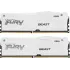 Память DDR5 2x32GB 6000MHz Kingston KF560C36BWEAK2-64 Fury Beast White Expo RGB RTL Gaming PC5-48000 CL36 DIMM 288-pin 1.35В dual rank с радиатором Ret