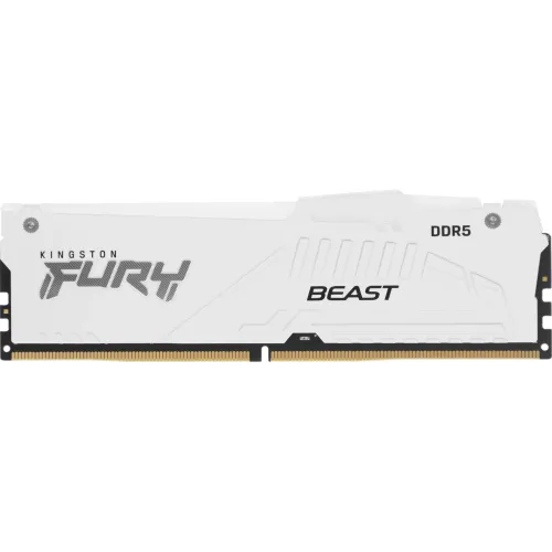Память DDR5 2x32GB 6000MHz Kingston KF560C36BWEAK2-64 Fury Beast White Expo RGB RTL Gaming PC5-48000 CL36 DIMM 288-pin 1.35В dual rank с радиатором Ret