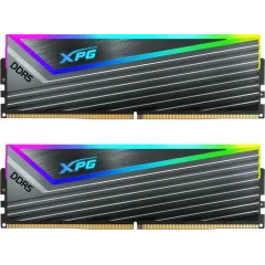 Память DDR5 2x16GB 6000MHz A-Data AX5U6000C3016G-DCCARGY XPG Caster RGB RTL Gaming PC5-48000 CL30 DIMM ECC 288-pin 1.35В kit single rank с радиатором Ret