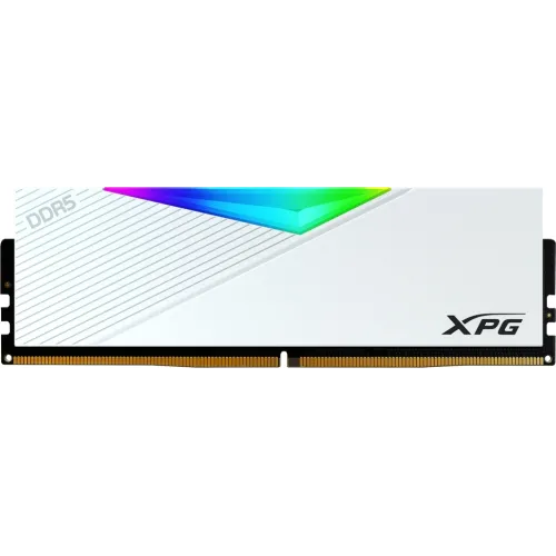 Память DDR5 2x16GB 6000MHz A-Data AX5U6000C3016G-DCLARWH XPG Lancer RGB RTL Gaming PC5-48000 CL30 DIMM 288-pin 1.35В kit single rank с радиатором Ret