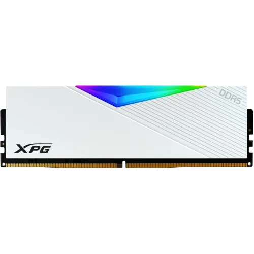 Память DDR5 2x16GB 6000MHz A-Data AX5U6000C3016G-DCLARWH XPG Lancer RGB RTL Gaming PC5-48000 CL30 DIMM 288-pin 1.35В kit single rank с радиатором Ret