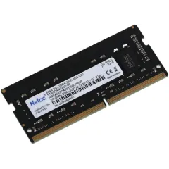 Память DDR4 8Gb 3200MHz Netac NTBSD4N32SP-08 Basic RTL PC4-25600 CL22 SO-DIMM 260-pin 1.2В single rank Ret