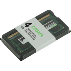Память DDR3 4GB 1600MHz Digma DGMAS31600004D RTL PC3-12800 CL11 SO-DIMM 204-pin 1.35В dual rank Ret