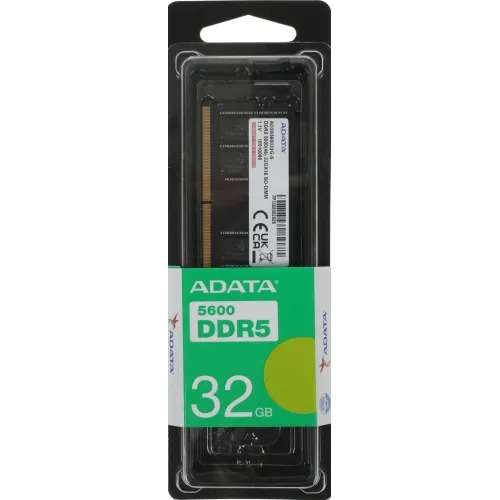 Память DDR5 32GB 5600MHz A-Data AD5S560032G-S RTL PC5-44800 CL46 SO-DIMM 262-pin 1.1В single rank Ret