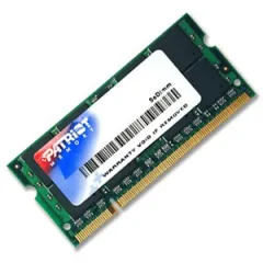 Память DDR2 2Gb 800MHz Patriot PSD22G8002S RTL PC2-6400 CL6 SO-DIMM 200-pin 1.8В dual rank Ret