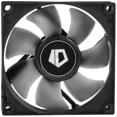 Вентилятор для корпуса ID-Cooling NO-8025-SD 80х80x25 черный 3-pin 21дБ Ret