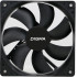 Вентилятор для корпуса Digma DFAN-120-7 120х120x25 черный 3-pin 4-pin (Molex) 23дБ Ret