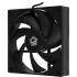 Вентилятор для корпуса ID-Cooling AF-125-K 120х120x25 черный 4-pin 30дБ Ret