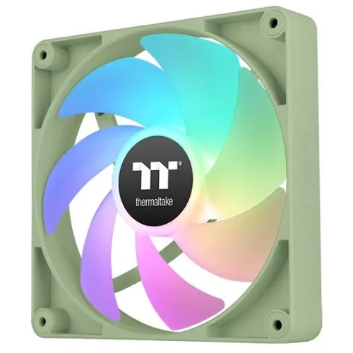Вентилятор для корпуса Thermaltake CT120 Sync Matcha ARGB 120х120x25 зеленый 4-pin 25.8дБ (упак.:2шт) (CL-F202-PL12MG-A) Ret