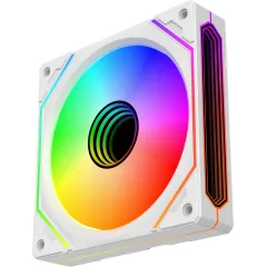 Вентилятор для корпуса Bloody BD-CF120ARGB5 LCD ARGB 120х120x25 белый 4-pin 26дБ (BD-CF120ARGB5-WH) Ret