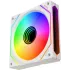 Вентилятор для корпуса Bloody BD-CF120ARGB5 LCD ARGB 120х120x25 белый 4-pin 26дБ (BD-CF120ARGB5-WH) Ret