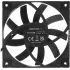 Вентилятор для корпуса Deepcool FT12 Slim 120х120x15 черный 4-pin 25.6дБ (R-FT12SLIM-BKWPN1-G) Ret