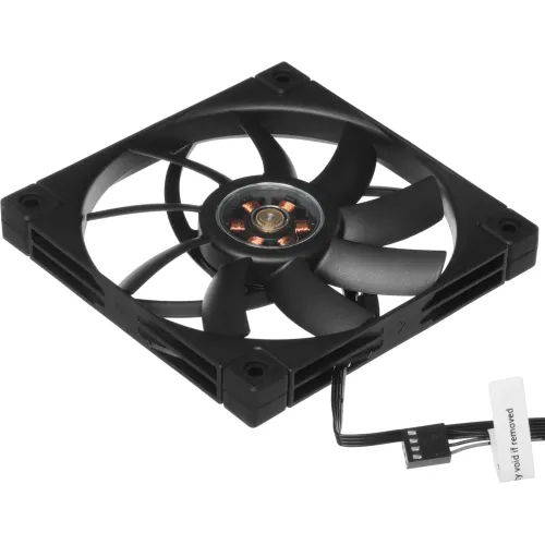 Вентилятор для корпуса Deepcool FT12 Slim 120х120x15 черный 4-pin 25.6дБ (R-FT12SLIM-BKWPN1-G) Ret