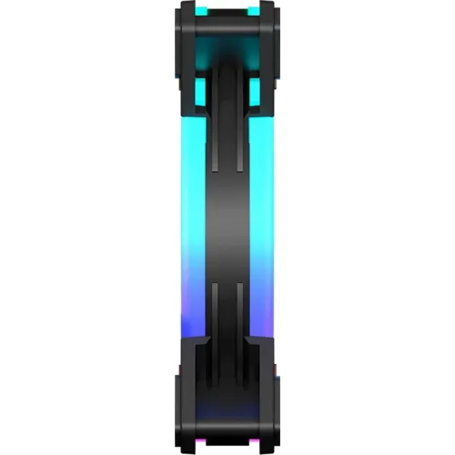 Вентилятор для корпуса PcCooler F3 T120 ARGB 120х120x25 черный 4-pin 21.6дБ (F3-T120BKAM1-GL) Ret