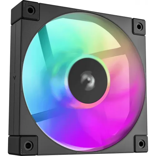 Вентилятор для корпуса Deepcool FD12 ARGB 120х120x25 черный 4-pin 26.9дБ (R-FD12-BKAPN1-G) Ret