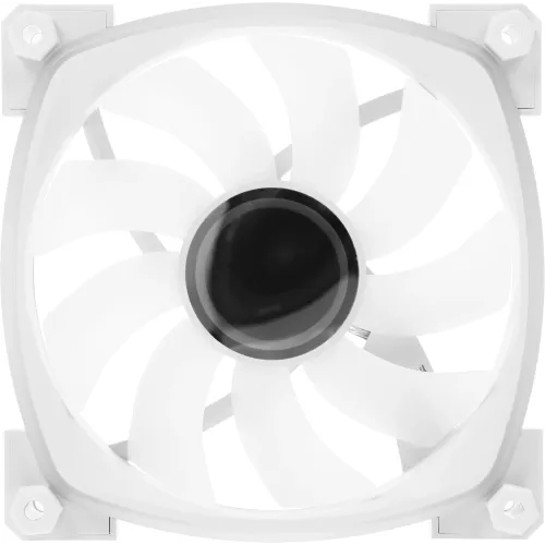 Вентилятор для корпуса Accord ACC-U12 ARGB 120х120x25 белый 4-pin 18.3дБ (ACC-U12 ARGB WHITE) brown box