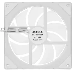 Вентилятор для корпуса Accord ACC-YF14 ARGB 140х140x25 белый 4-pin 16дБ (ACC-YF14 ARGB WHITE) brown box