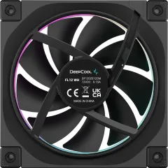 Вентилятор для корпуса Deepcool FL12 ARGB 120х120x25 черный 4-pin 32дБ (R-FL12-BKAPN1-G) Ret