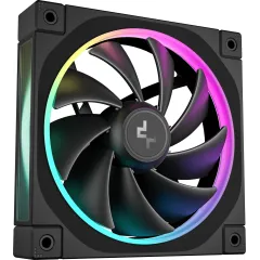 Вентилятор для корпуса Deepcool FL12 ARGB 120х120x25 черный 4-pin 32дБ (R-FL12-BKAPN1-G) Ret