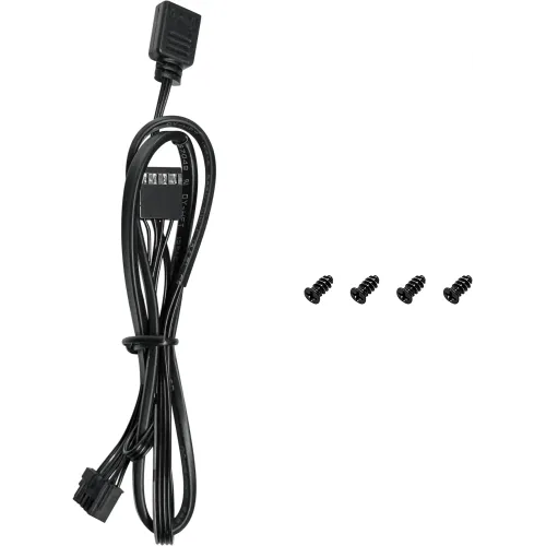 Вентилятор для корпуса Deepcool FL12 ARGB 120х120x25 черный 4-pin 32дБ (R-FL12-BKAPN1-G) Ret