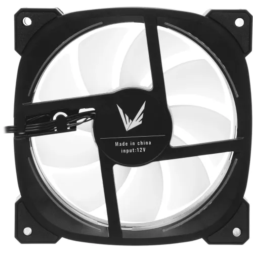 Вентилятор для корпуса Formula Nulight 12 RGB 120х120x25 черный 3-pin 4-pin (Molex) 19.06дБ (NULIGHT 12BK FR) Ret