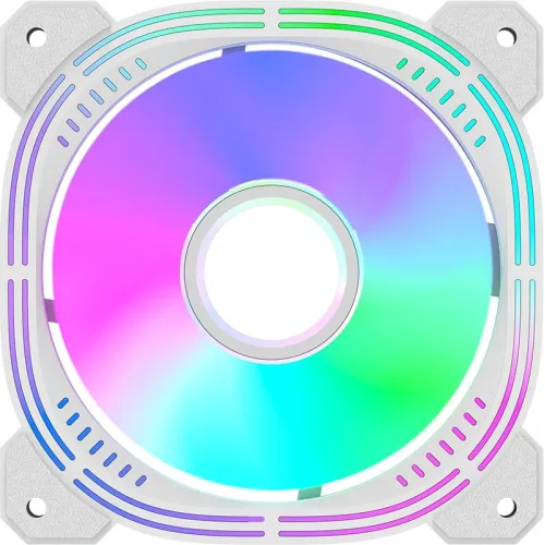 Вентилятор для корпуса Formula Nulight 12 RGB 120х120x25 белый 3-pin 4-pin (Molex) 19.06дБ (NULIGHT 12WH FR) Ret