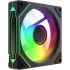Вентилятор для корпуса Bloody CF-12 LCD ARGB 120х120x25 черный 4-pin 32дБ (упак.:1шт) (CF-12-ARGB120-BK) Ret