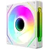 Вентилятор для корпуса Bloody CF-12 LCD ARGB 120х120x25 белый 4-pin 32дБ (упак.:1шт) (CF-12-ARGB120-WH) Ret